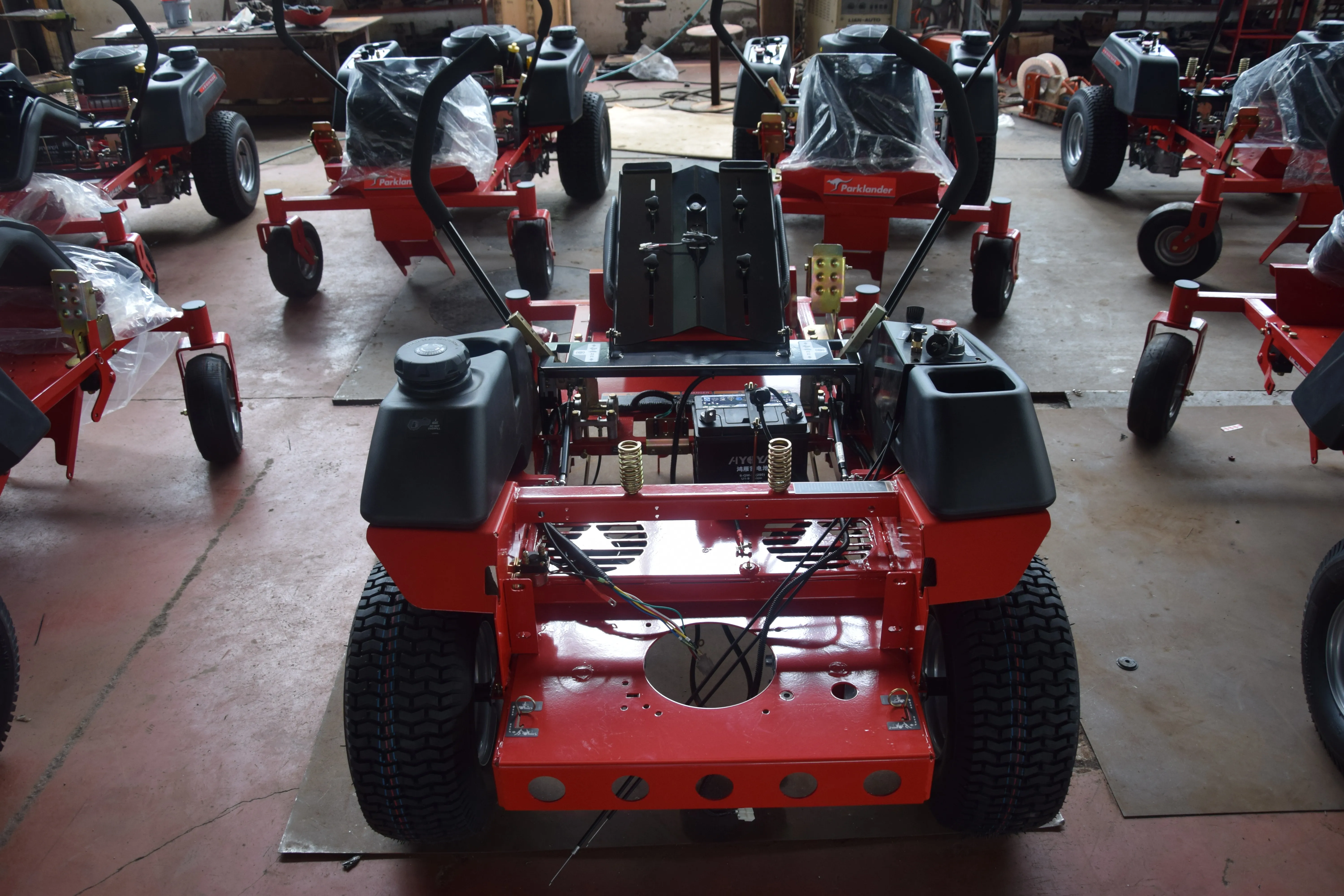 52 inches tractor lawn mower/powerful 23hp electric start lawn mower