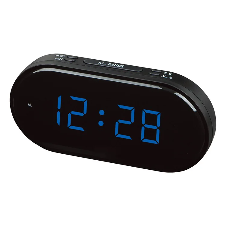 Desktop Home 1.8' LED Display Car Fm Digital Radio Clock Alarm