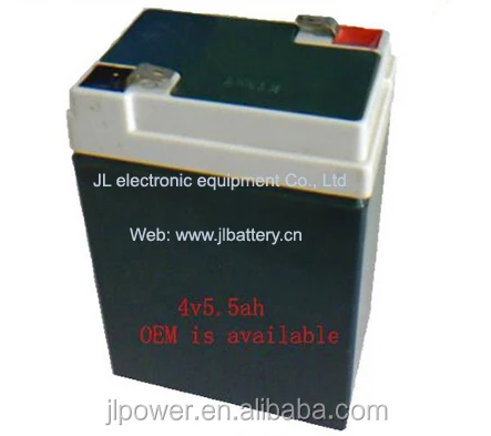 
4v sealed lead acid battery 4v 5ah VRLA battery for ups systems 4v rechargeable battery 