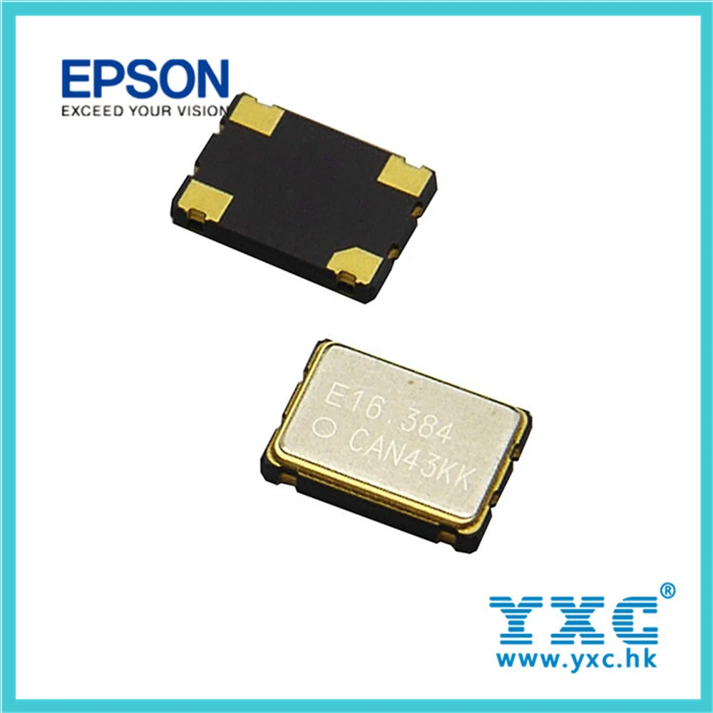 16.384 мГц кварцевый генератор 7050 epson 1.6 ~ 3.6 В кварцевый низкая цена 7x5 мм 4-smd SG7050CAN