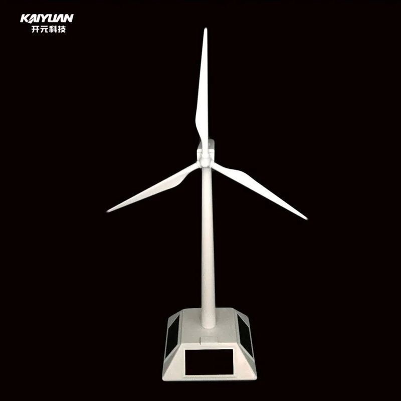 Self Charging 4 Sided Windmill Model For Biology Desk Accessories