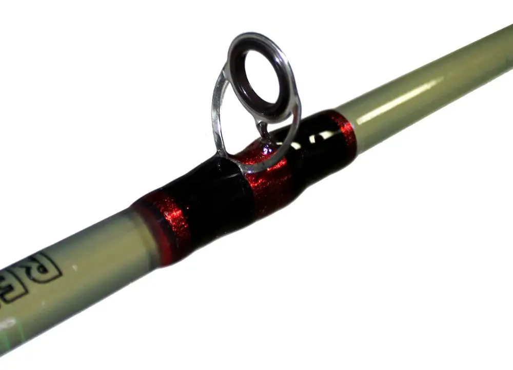 Solid rod blank for fiberglass boat fishing rod