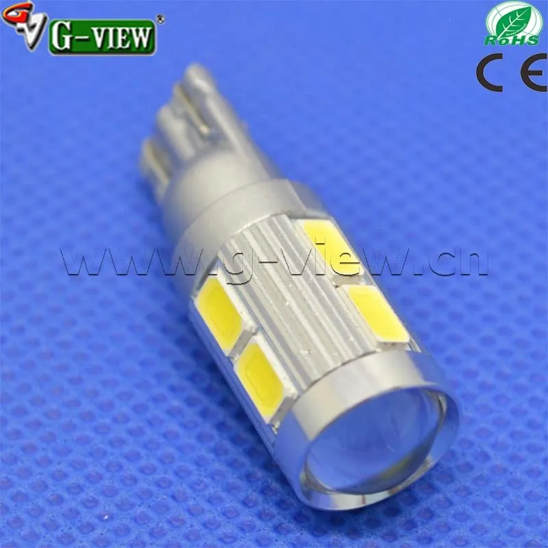 Лучшая цена 194 8smd 5630 + 5 Вт кри T10 привело авто Лампы t10 5630 лампа 2 года гарантии