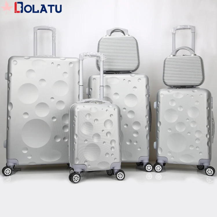 
2018 new design ABS+PC luggage bag case ,Travel luggage sets cabin hard suitcase 