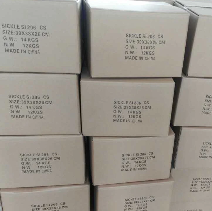 SI206CS Japanese Agricultural  Tools Grass Rice Harvesting Weeding Serrated Toothed Knife Sickle