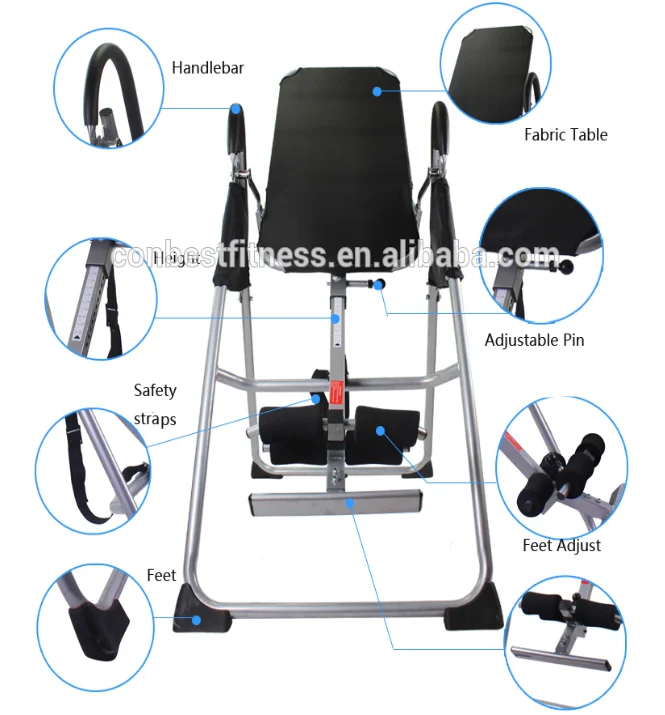 Тканевый дышащий тренажерный зал Инверсионный стол