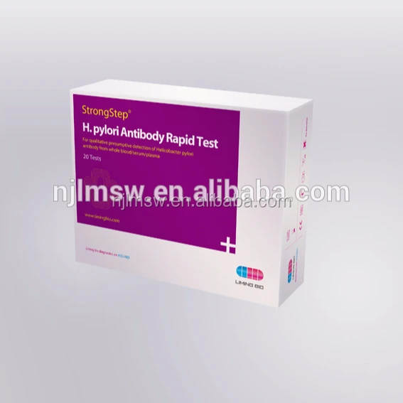 
Rapid Diagnostic Kit Helicobacter Pylori Antibody (H.Pylori Ab) Rapid Test 