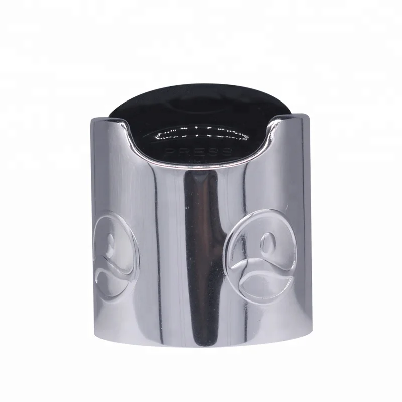 Customize Bright Silver Various Widely Used Press Disc Top Cap