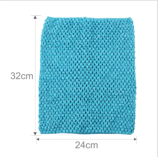 12 inches Unlined Crochet Tutu Tube Tops Crochet Tops For Tutu Dresses