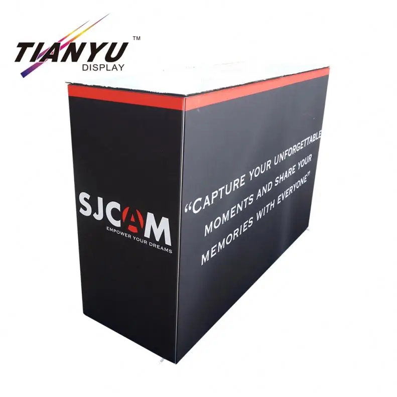 Tianyu Foldable Advertising Pop Up Shop Display Pvc Banner Background
