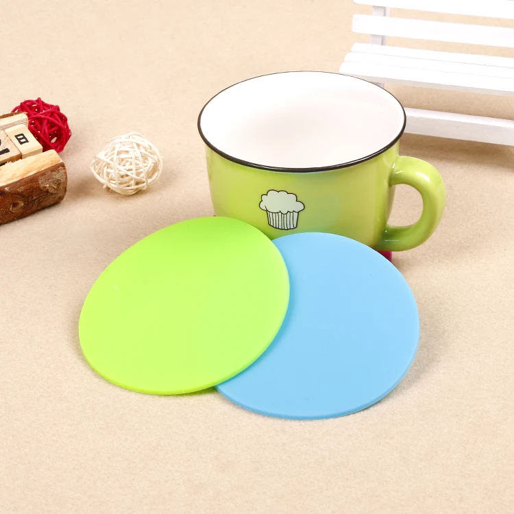 Custom Soft PVC Silicone Blank Coasters