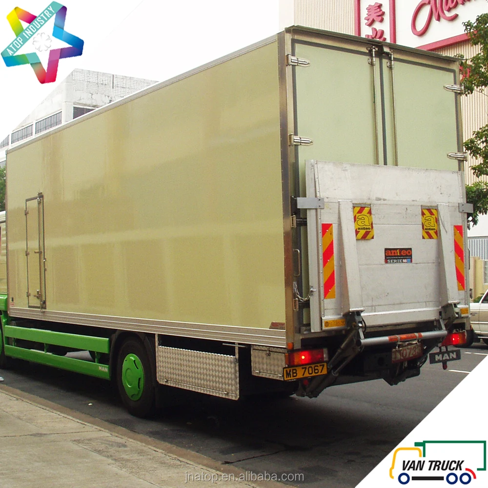 heavy duty reefer truck 8.5m multi-temperature refrigerated truck body