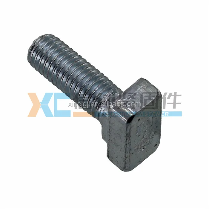 big square head T bolt