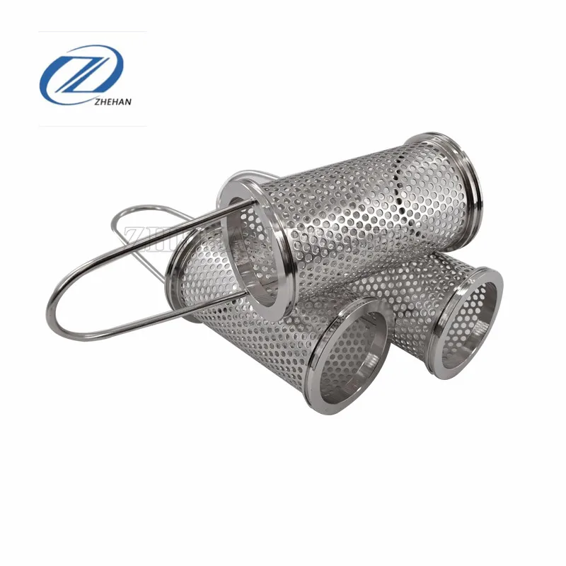 Stainless steel tubular filter, multi-layer woven filter cartridge, shampoo, perfume, essential oil impurity purification