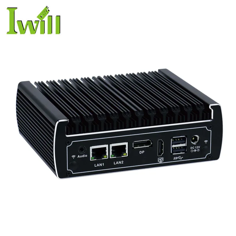 2017 thin client IBOX-501 N13 L2 i5-6200U pc Wifi/3G/4G fanless dual lan with M.2 linux system