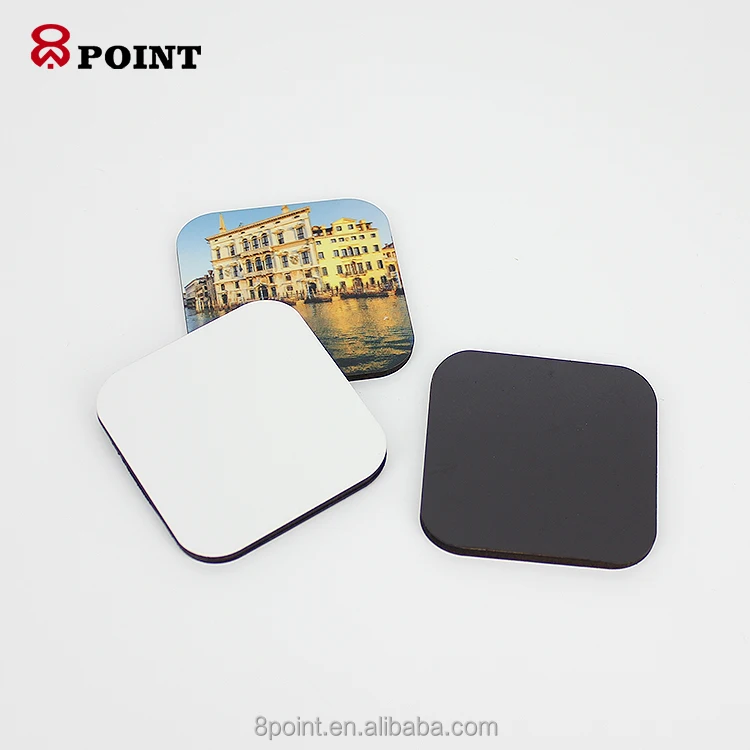 Sublimation custom made fridge magnets refrigerator stickers