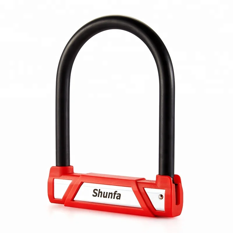 SF615 высокое качество Сталь Анти гидравлический сдвиг велосипед мотоцикл U образный замок