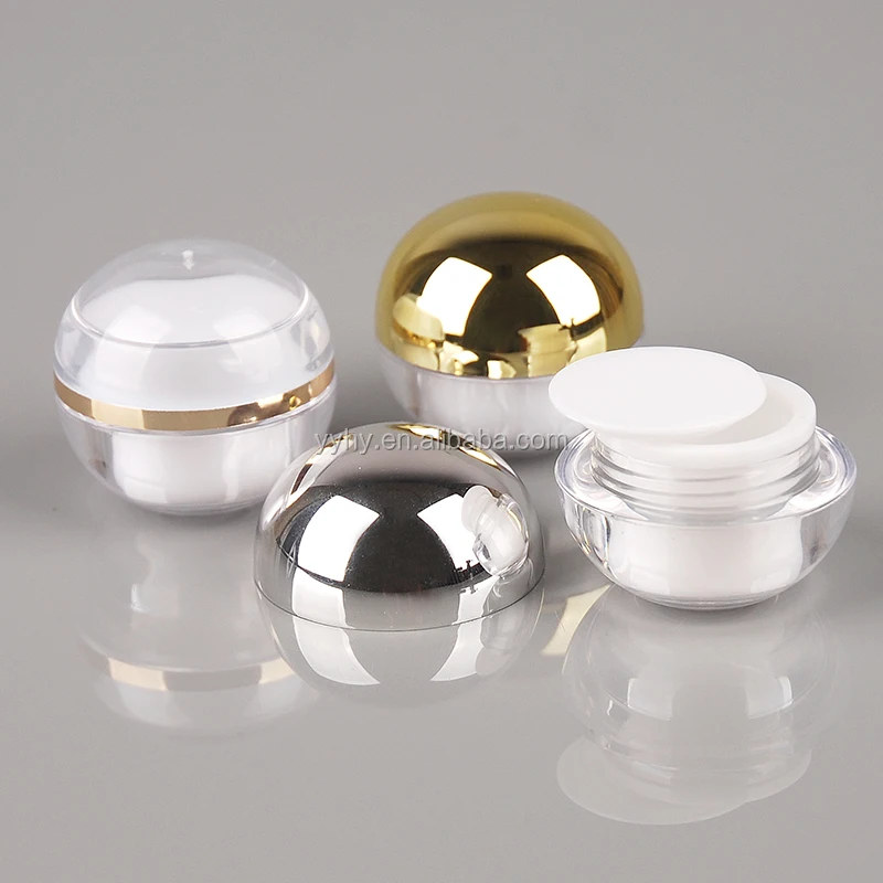 High Quality Skin Care Cream 5G Ball Shape Jar For Cosmetic