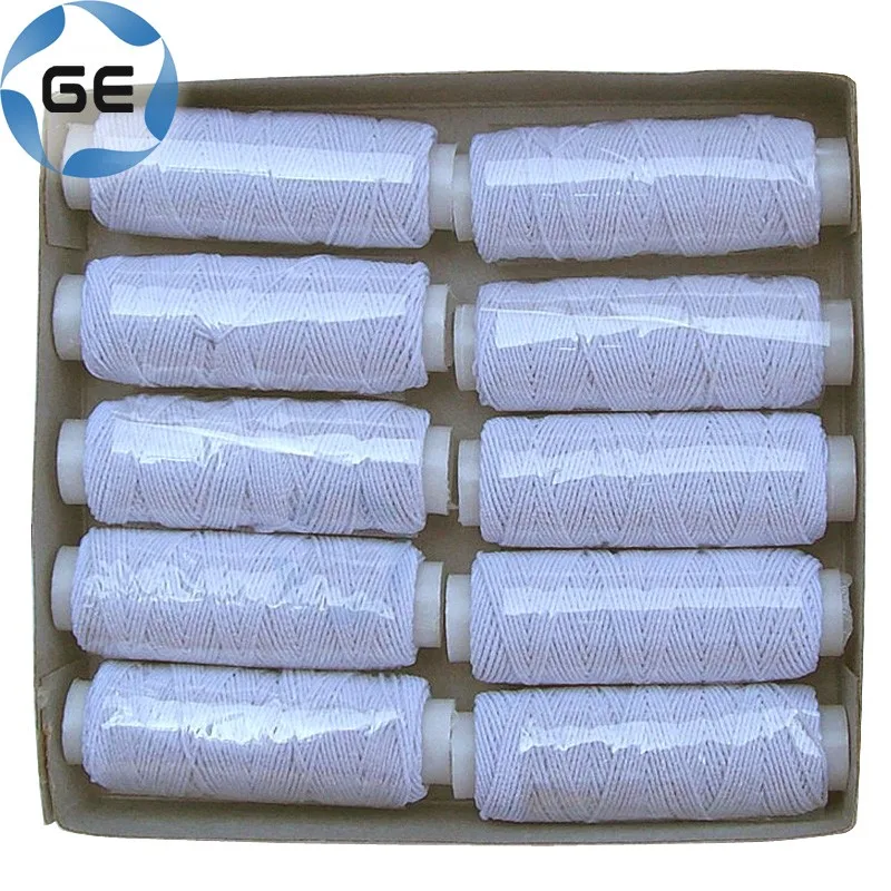 Covered Latex Rubber Elastic Yarn Thread Small Tube for Sewing Knitting