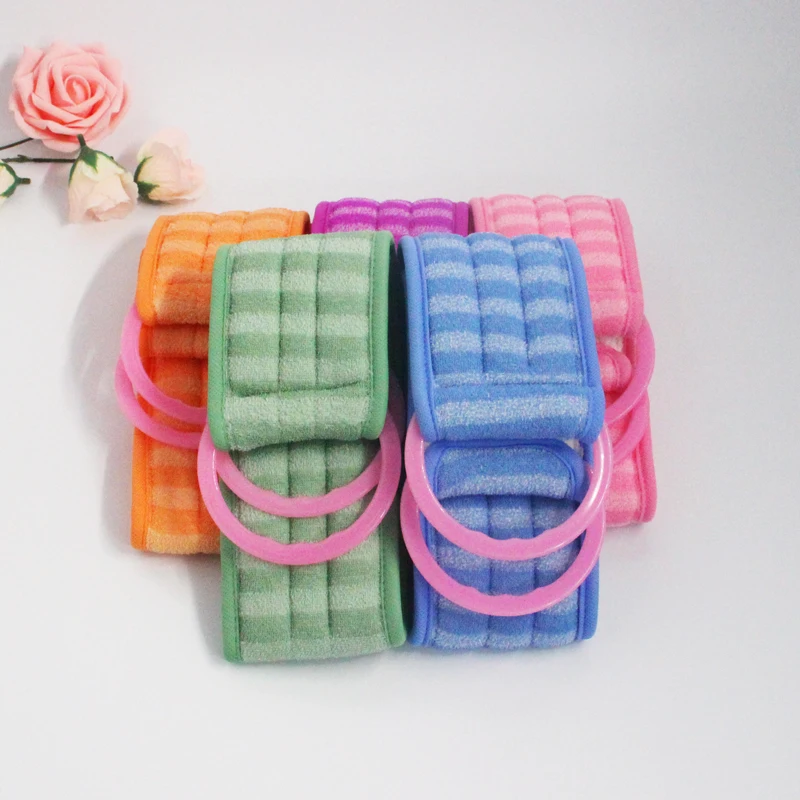 95% скидка, красочные растительные волокна, массажный душ, отшелушивающий скребок для ванны