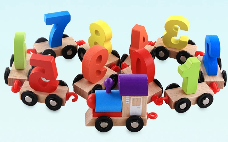 
Wooden educational Toys for Kids Preschool wood train toy funning toy for baby 
