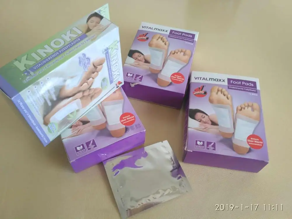 Wholesale OEM hot sale CE approved natural organic Chinese medicine foot pads to remove toxins
