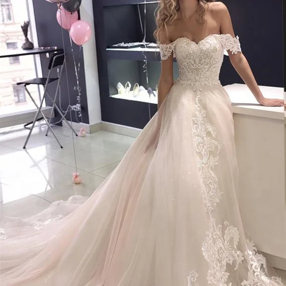 
2019 Beauty Bridal Wedding Dress 