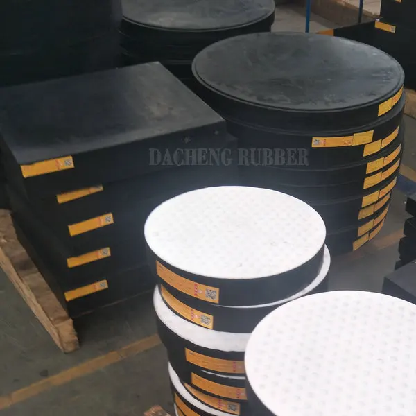 Bridge elastomeric laminated rubber bearing pad