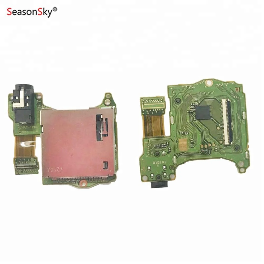 XiXun Switch NS Game Card Slot PCB Headphone Port Jack for Nintendo