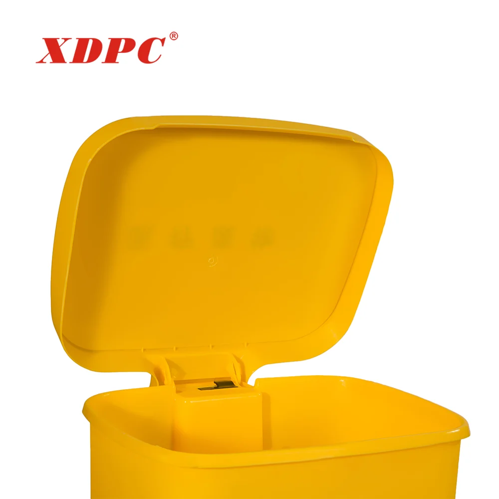 Cheap innovative hospital 30 liter 30 l pedal plastic clinical medical waste bin dustbin for medical use