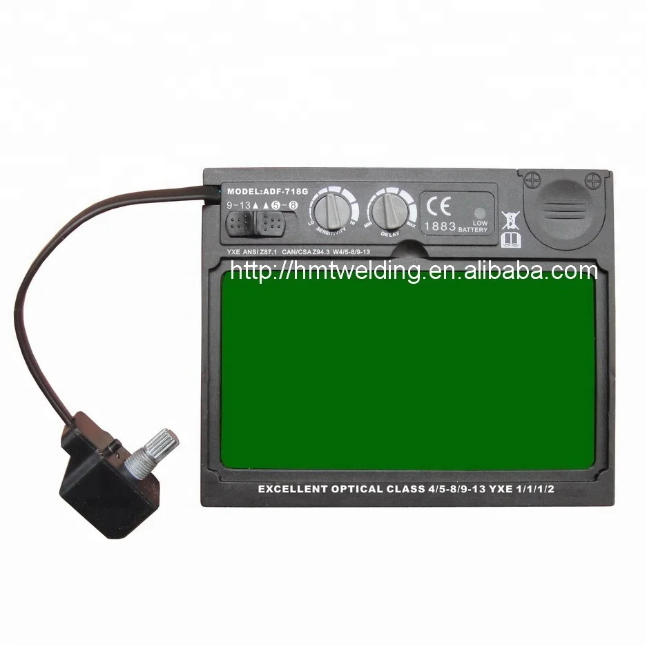 HMT истинное цветовое видение Регулируемый Темный тень 5-8/9-13 и 4 датчика дуги сварочные линзы с автоматическим затемнением