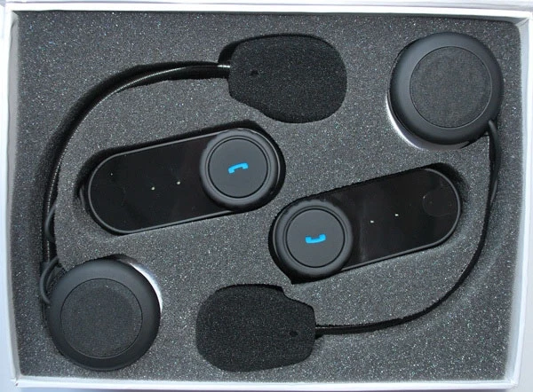  2 шт. переговорное bluetooth-устройство система внутренней связи по bluetooth для шлема райдеров полнодуплексного