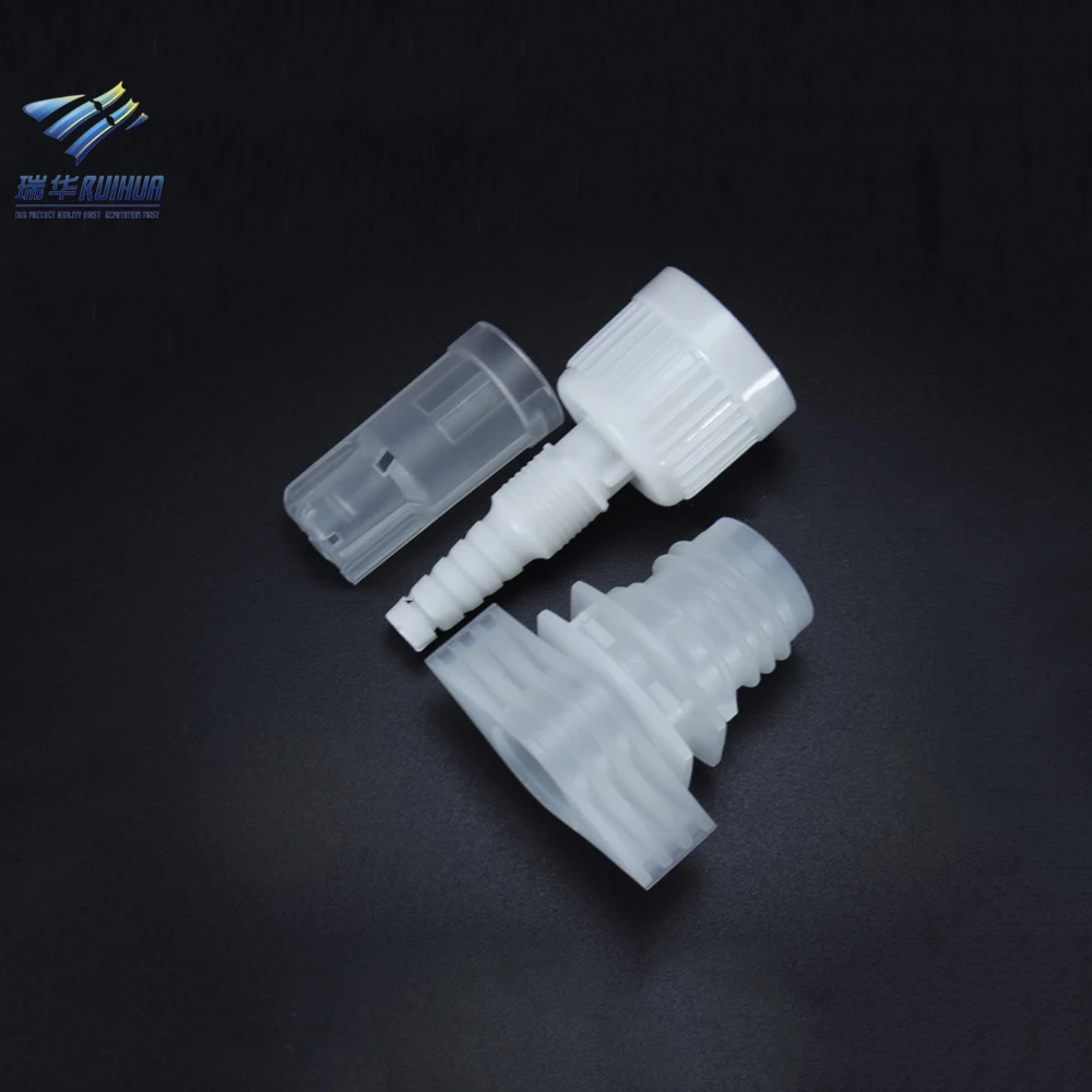 Wholesale 14mm pharmaceutical plastic screw caps for pouches