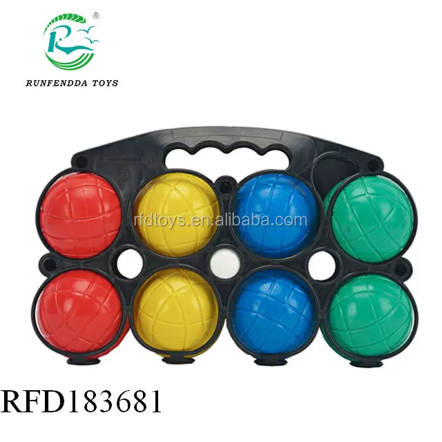 Hot Sell Plastic Boules Petanque Bocce Ball Set