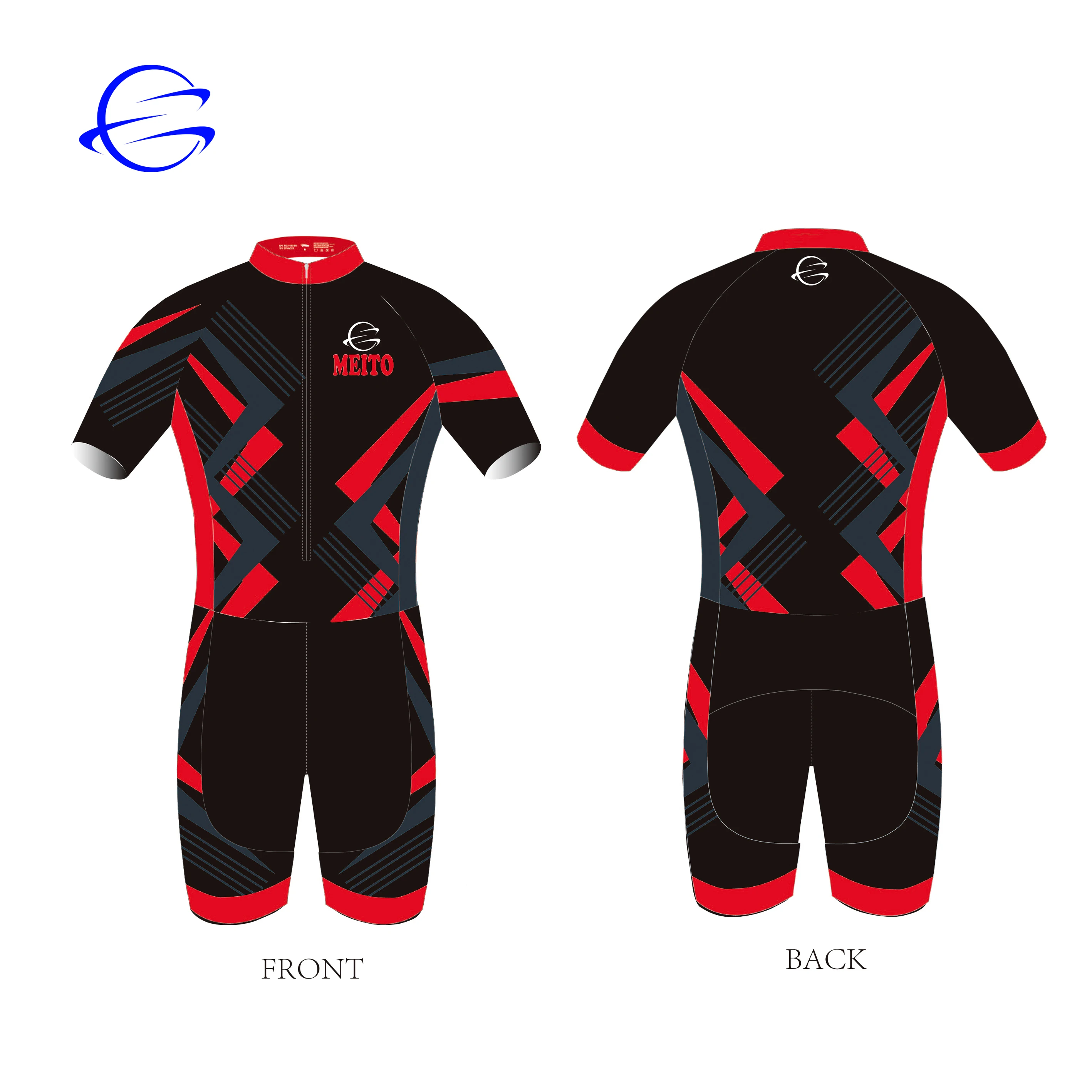 2019 New Design Manufactory Price  Digital Sublimation Printed Speed Skating Skin  Clothing,Skating Suits, Skin Speed Skate Wear
