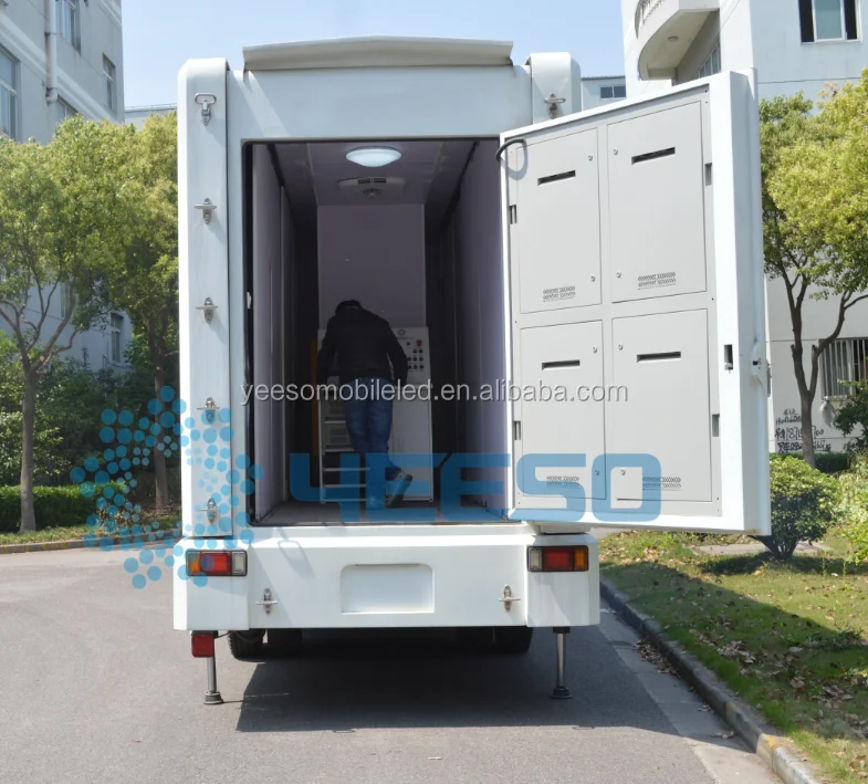
Mobile LED advertising box for European mounted on truck, V8 