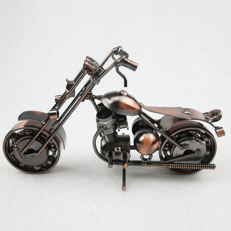 Antique motorcycle series metal craft