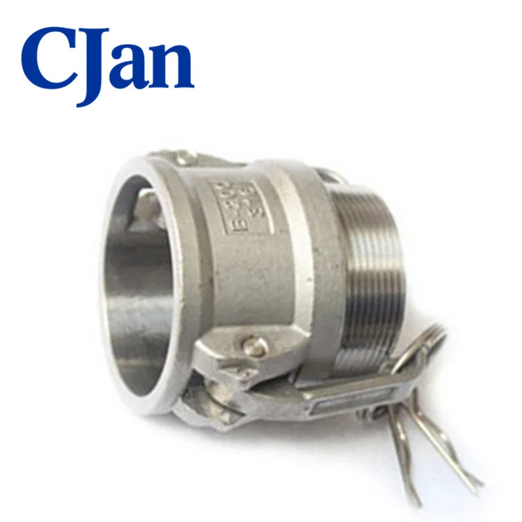Stainless steel quick coupling camlock type B for hose fitting SS316 NPT