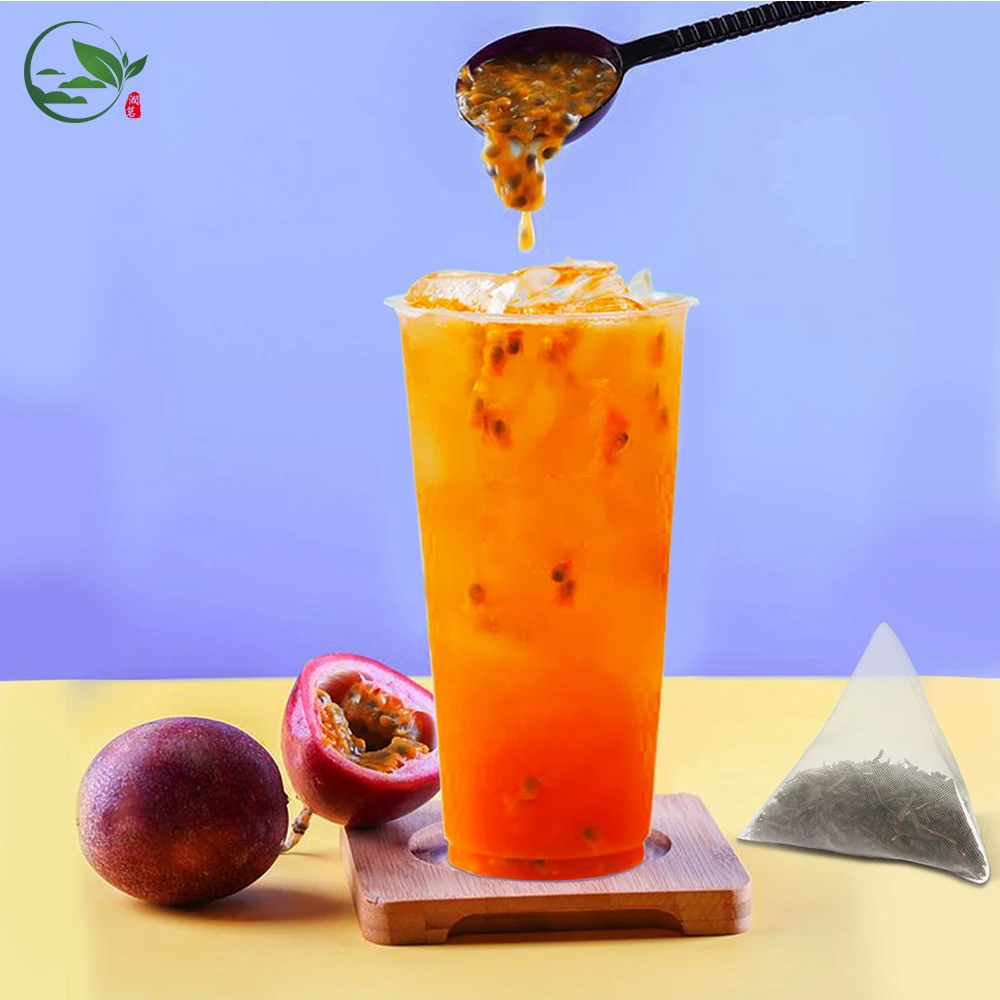 Pure Ceylon Passion Fruit Black Tea Bubble Pearl Milk Tea Manufacturer Supplies Wholesale