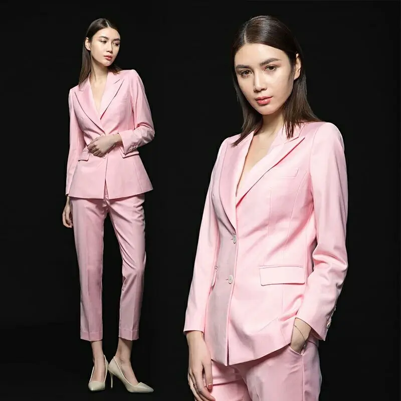 custom pink ladies pant coat design men wedding suits pictures