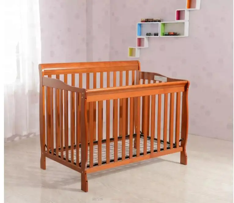 Cunas Para Bebe 4 In 1 Wooden Baby Bed Baby Cot Bed