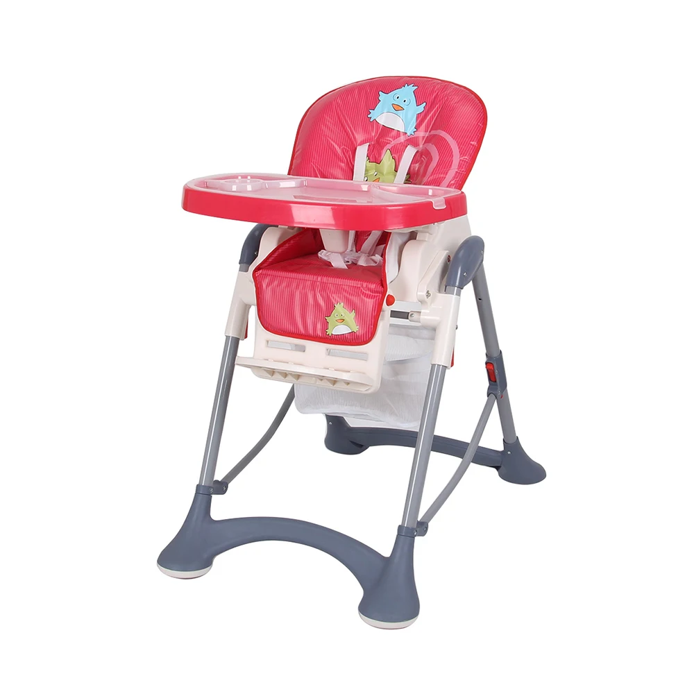 2023 High quality plastic multi function adjustable baby high chair 521