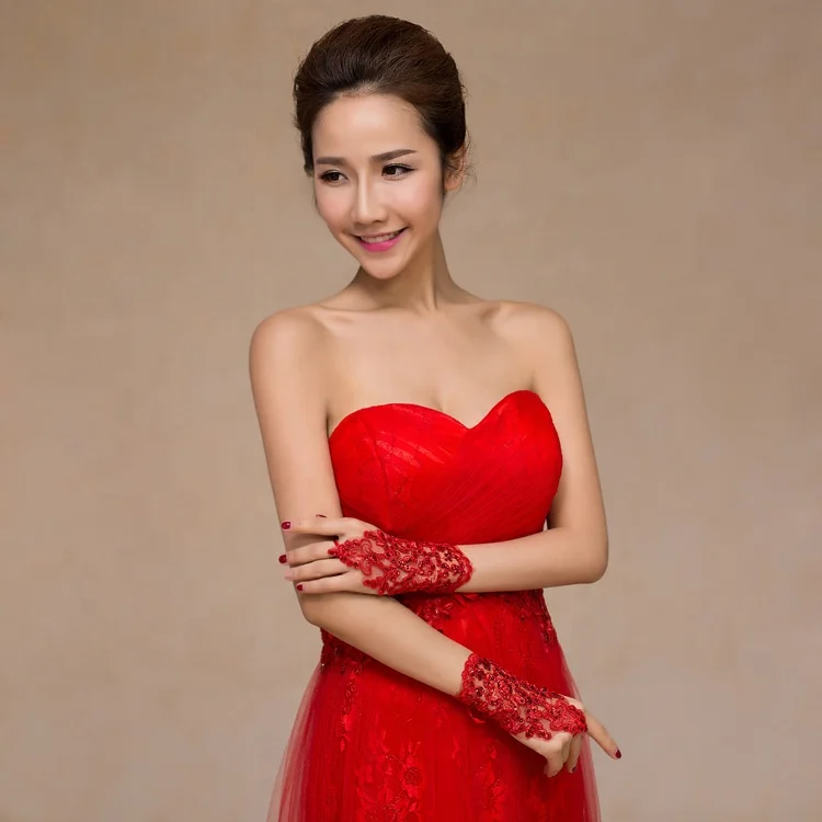 
Bride wedding gloves 