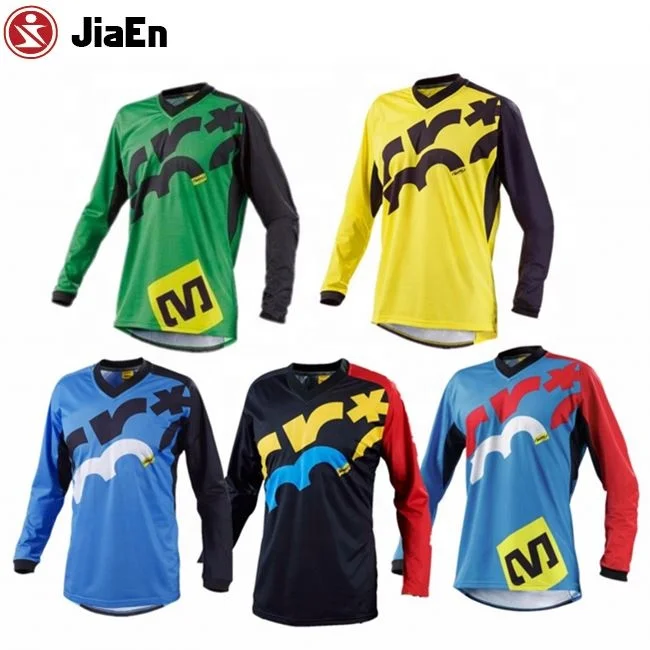 Wholesale Unique Sublimation Mountain Bike Jersey