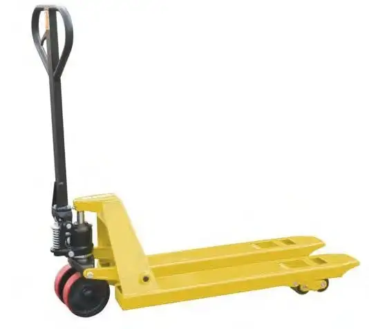 new design hydraulic 2500kg Nylon wheel hand pallet truck for warehouse
