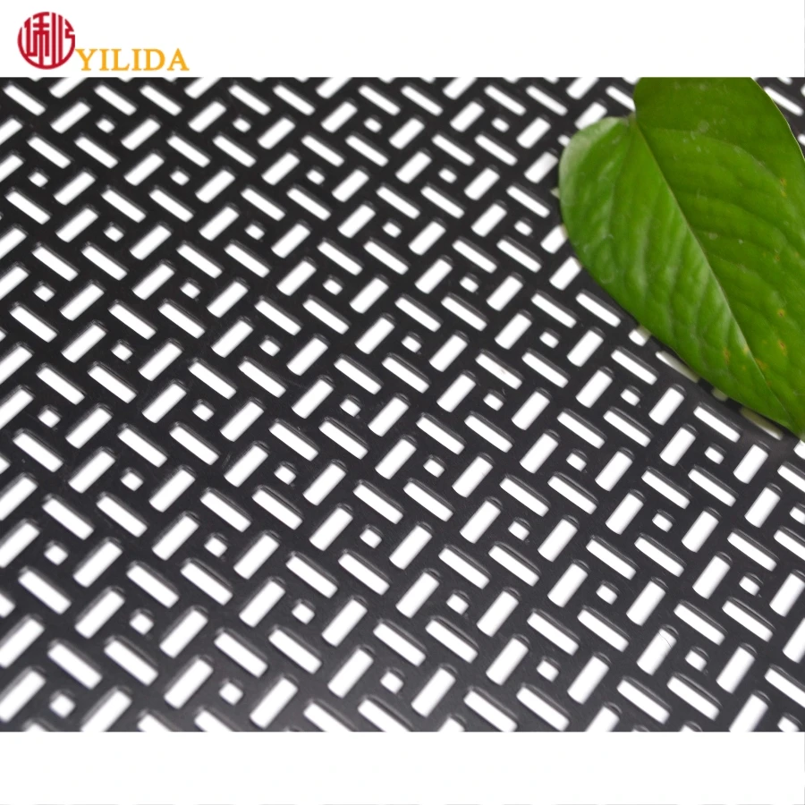 Construction materials Stainless steel aluminum decorative metal perforated panels for cladding