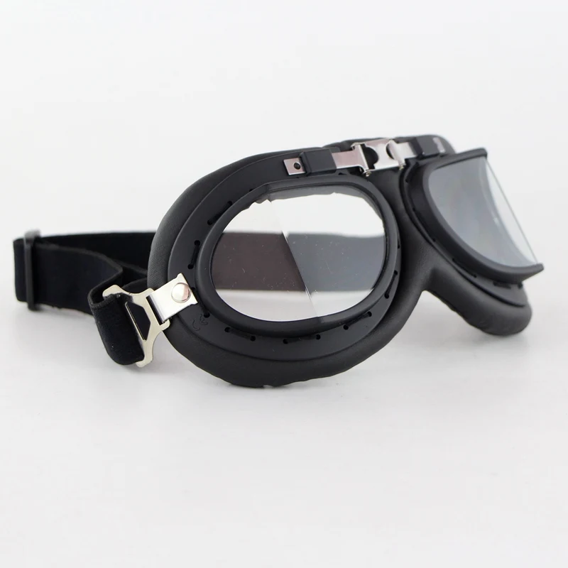 RTS High Quality Retro motocross goggles with Chrome Frame Factory Price OEM service CG16