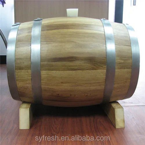Wholesales Factory 25L 30L Oak Wooden Wine Whiskey Barrel