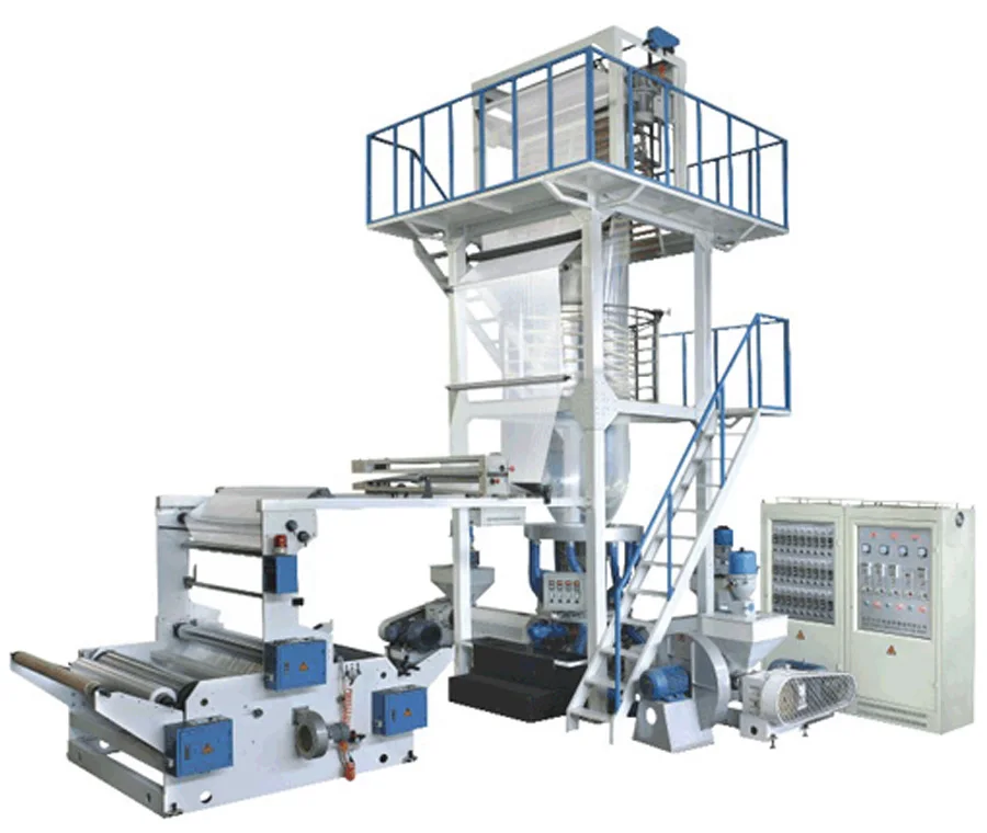 Plastic Agricultural Film Blowing Machine, 3 Layer Blown Film Extruder, High Speed Film Blow Molding Machine