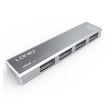The new HUB high Aluminum Alloy hub Aluminum Alloy drive four port USB splitter